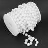 White Imitation Pearl Garland 12 MM Faux Pearl Garland Artificial Pearl Bead Chain  Home Decoration