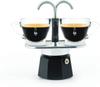 Cafetière - Bialetti - Mini Express - Aluminium - 2 Tasses - Réutilisable