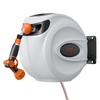 VEVOR Retractable Hose Reel Water Hose Reel 20m x 1.3cm 180 degrees Swivel Wall-Mounted