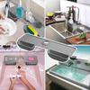 Силиконовый брызговик для раковины Водонепроницаемый и устойчивый к плесени коврик Сушилка Организация Тарелка для кухонной раковины Аксессуар для хранения Инструменты