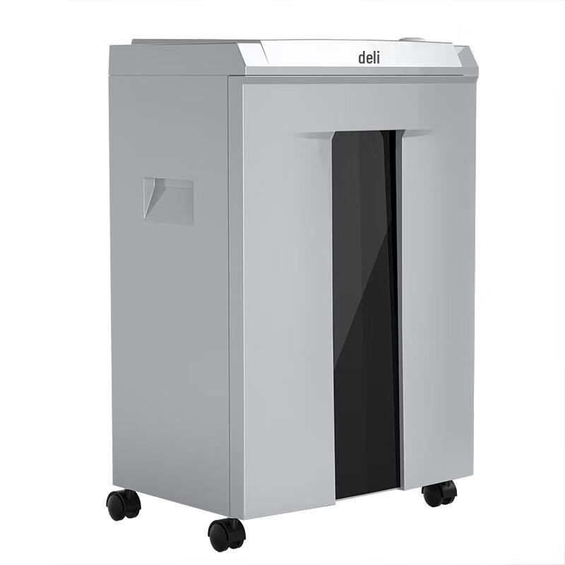 Deli 5-Level High-Security Cross-Cut Paper Shredder CN plug (adapter included)