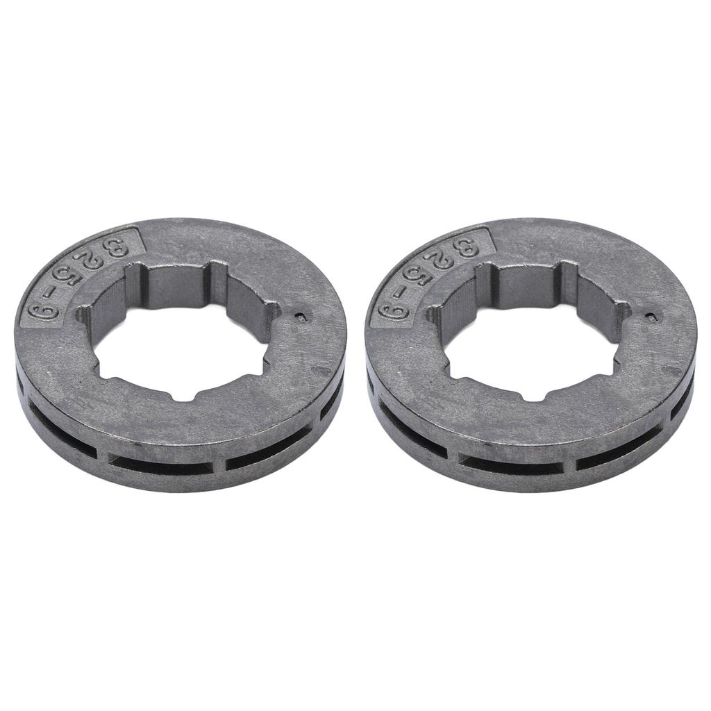 2PCS Rim Sprocket 325 9 Iron 9 Tooth Lawnmower Sprocket Drive Rim Replacement for Jonsered