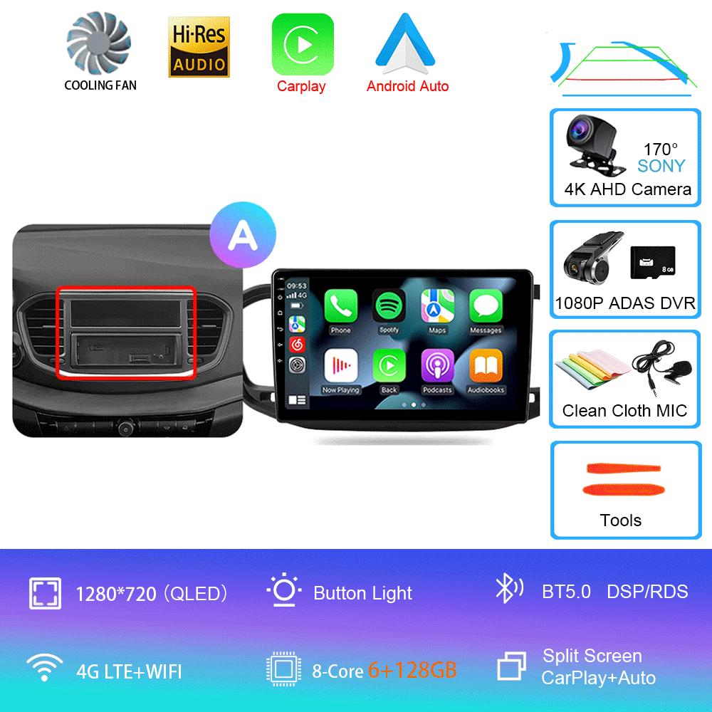 Android 14 для LADA Vesta NG 2025 Автомобильный радиоприемник Мультимедиа Видеоплеер Навигация стерео GPS Нет 2din 2 din dvd