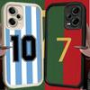 Чехол для телефона Xiaomi Redmi Note 15 14 13 Pro Plus Футбольный номер 7 10 19 Чехол 12S 11 11S 11T 5G 14S Мягкий силикон Funda