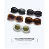 Colorful sunglasses, runway-style sunglasses, retro tortoiseshell eyewear