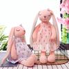 Пасхальный кролик плюшевая игрушка животное очаровательная кукла кролик пасхальный кролик сувенир весенний праздничный настольный орнамент пасхальные подарки для детей
