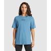 Block Oversized T shirT Classic Blue B6a3z Udbr
