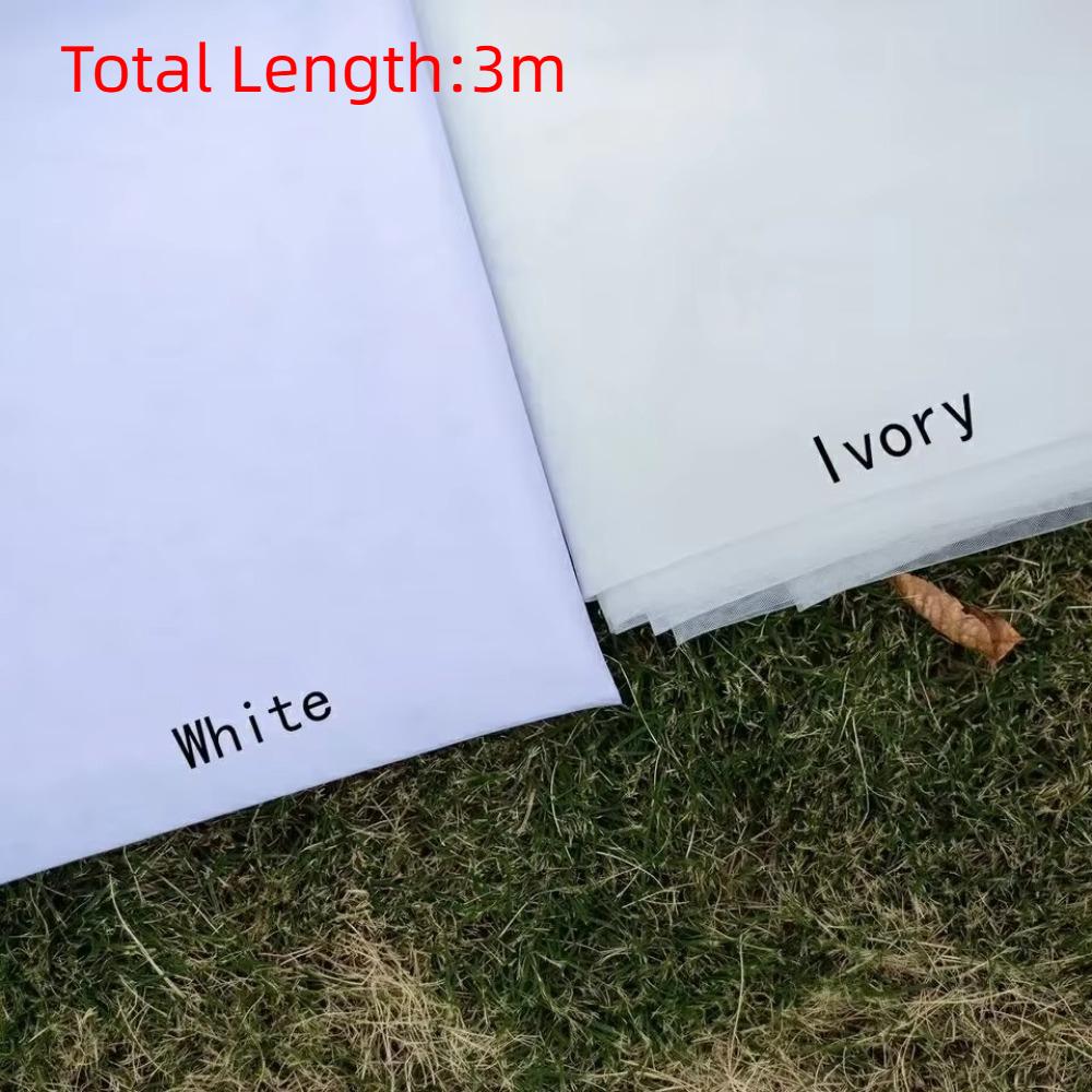 300cm Bridal Veils With Hair Comb Bridal Headwear Elegant Wedding Veil Wedding Accessories