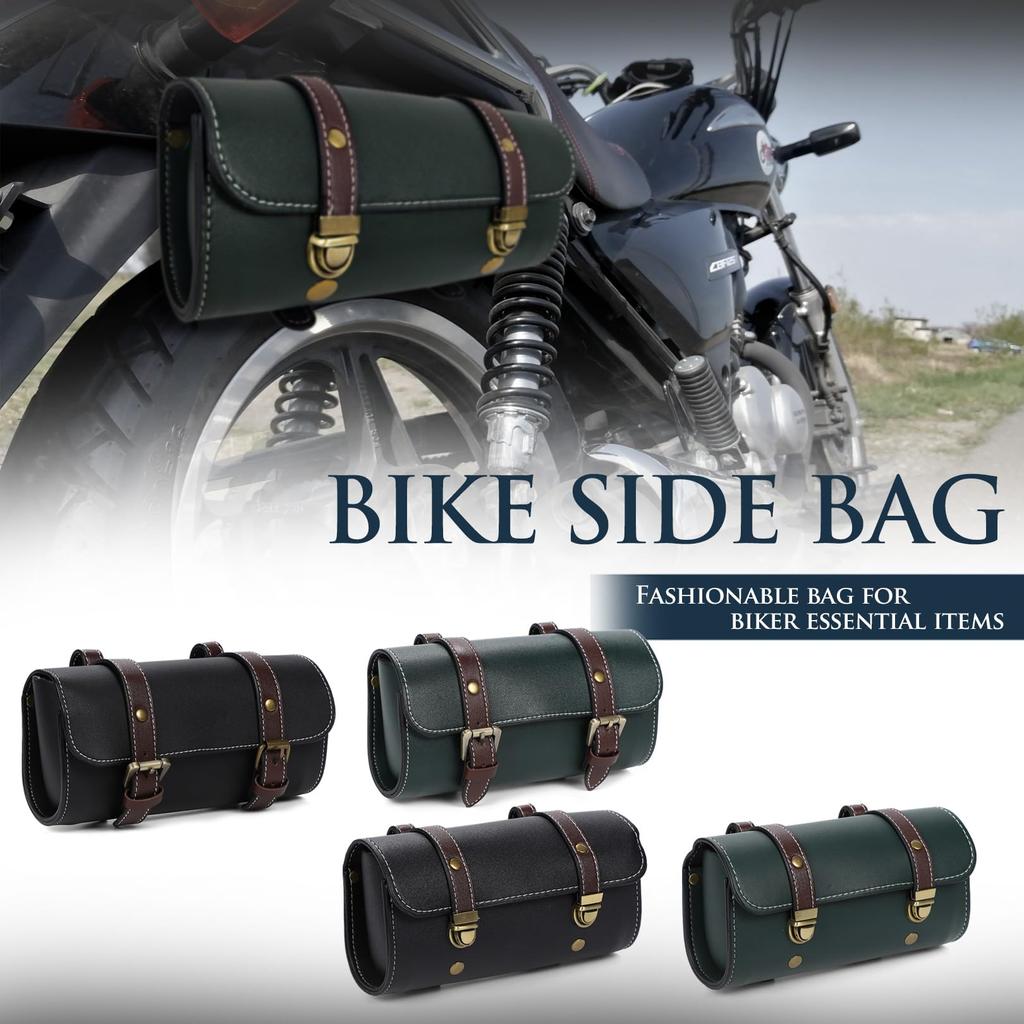 PIENSE Мотоциклетная сумка Боковая сумка Туристическая сумка Сумка для инструментов Сумка-вставка (Черный, Замок)