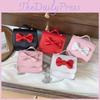 Fashion Toddler Girl Mini Crossbody Bag Pu Coin Purse With Butterfly Decor Bow