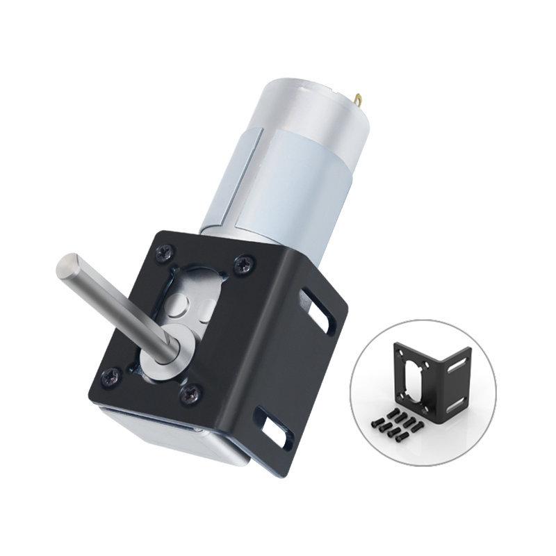 Micro Worm Gear Brushed Motor 5840-555 12v~24v Unidirectional Long D-type Shaft Forward And Reverse Gear Reduction Motor