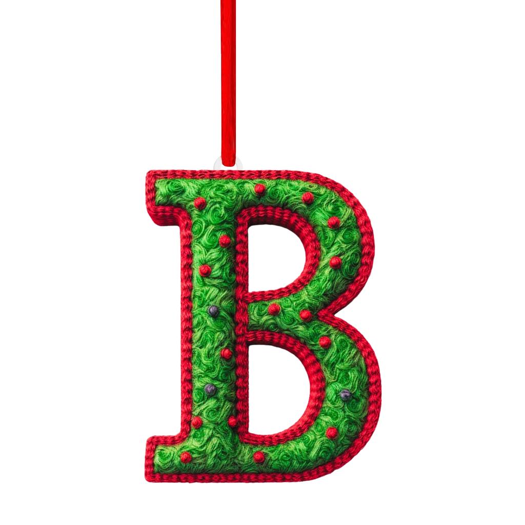 26 Letter,Christmas,Ornaments,Acrylic,1