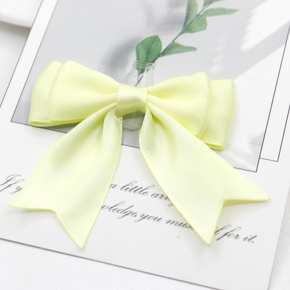 2,5 см полиэстер с двойным ласточкин хвостом бант на талию сделай сам цветок ручной работы