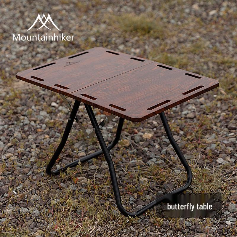 Портативный алюминиевый складной стол Mountain Butterfly - Высококачественная мебель для кемпинга на открытом воздухе и заваривания чая