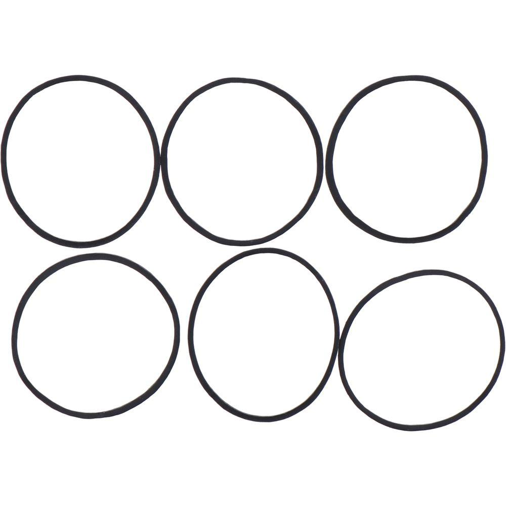 300pcs Small Rubber Bands Black Soft Elastic Bands Elastic Elastic Band Office