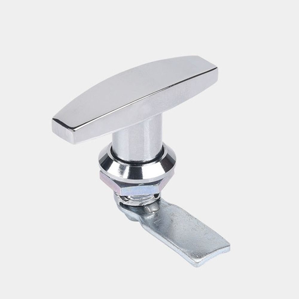 Ручка-замок из цинкового сплава для фиксации, замок для дверцы шкафа, новый Т-образный замок, гаражная дверь