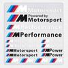 Новый Горячий E60 E60 E93 E60 Для BMW M X3 X5 X6 1 комплект Наклейка с эмблемой автомобиля Декор автомобиля Наклейка Для Bmw M Performance Power X1 X3 X5 X