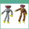 Плюшевая кукла Хагги Вагги Poppy Playtime с тигровым принтом, периферия хоррор-игры для детей