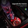 RXDMV1 2PCS LED Cup Holder Rechargeable Rainbow Light Up Coasters For Alfa Romeo 156 159 147 4C 8C 166 Giulia Giulietta Mito Stelvio