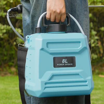 Электрический опрыскиватель объемом 1,3 галлона/2,1 галлона со встроенным аккумулятором емкостью 18650 мАч, садовый опрыскиватель с телескопической распылительной трубкой для полива растений