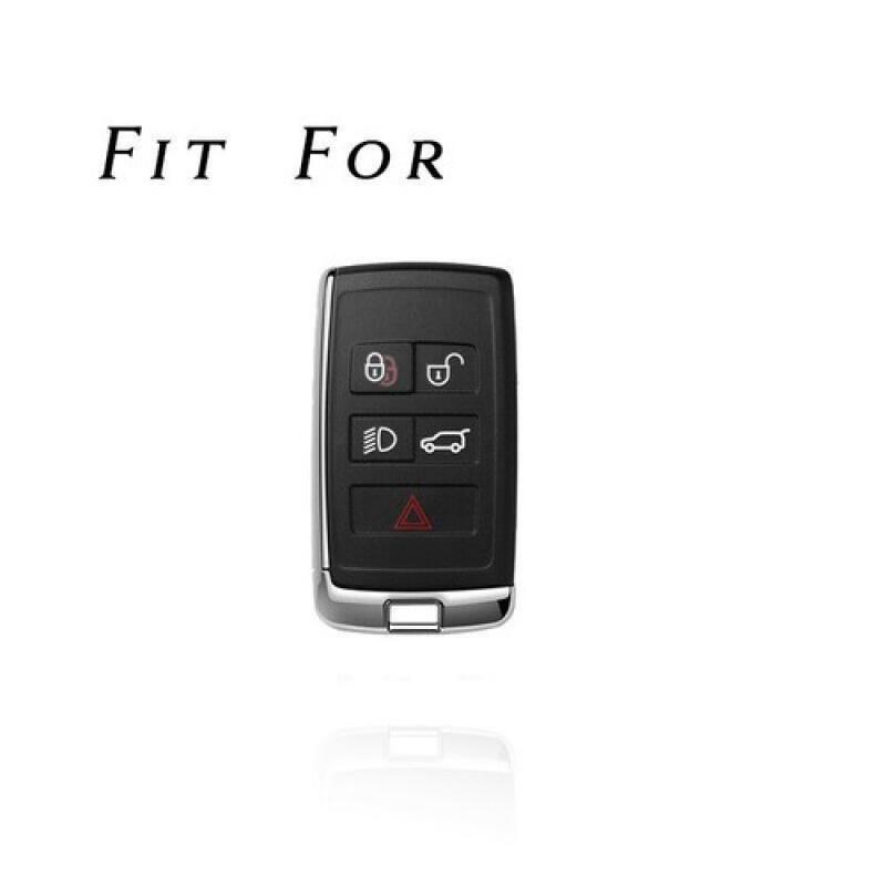 A+ Genuine Leather Car Key Case Cover for Land Rover Range Rover Discovery Velar