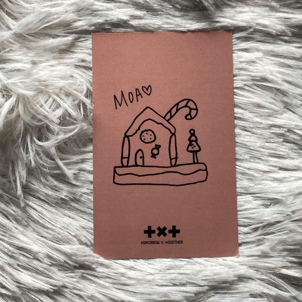 [USED] TXT Korean Music Awards SBS Sanok Taehyung Trading Card