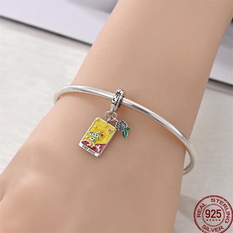 Шармы Медь Карта Таро Дьявол Отшельник Колесо Фортуны Солнце Звезда Подвеска Подходит для Браслетов Ожерелья DIY Ювелирные изделия