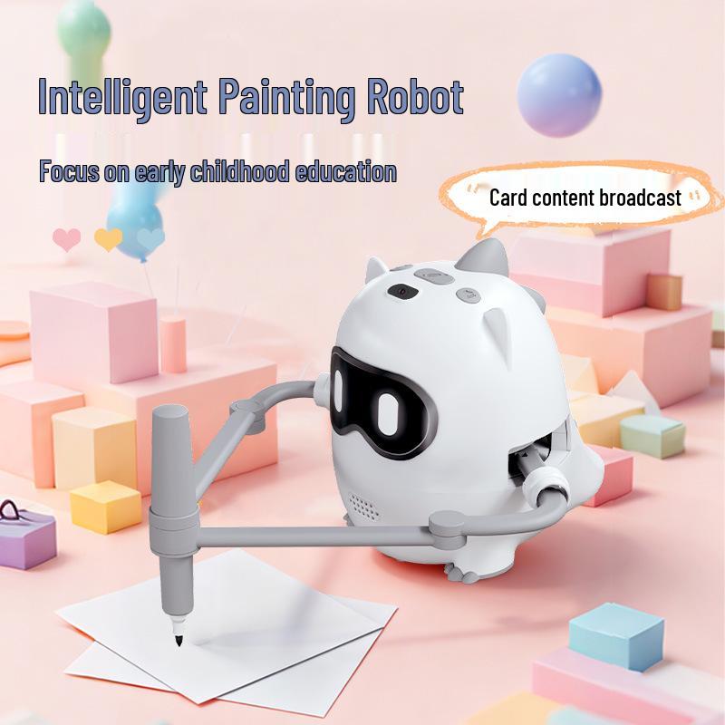 Smart Painting Robot: Early Education Drawing Aid for Kids