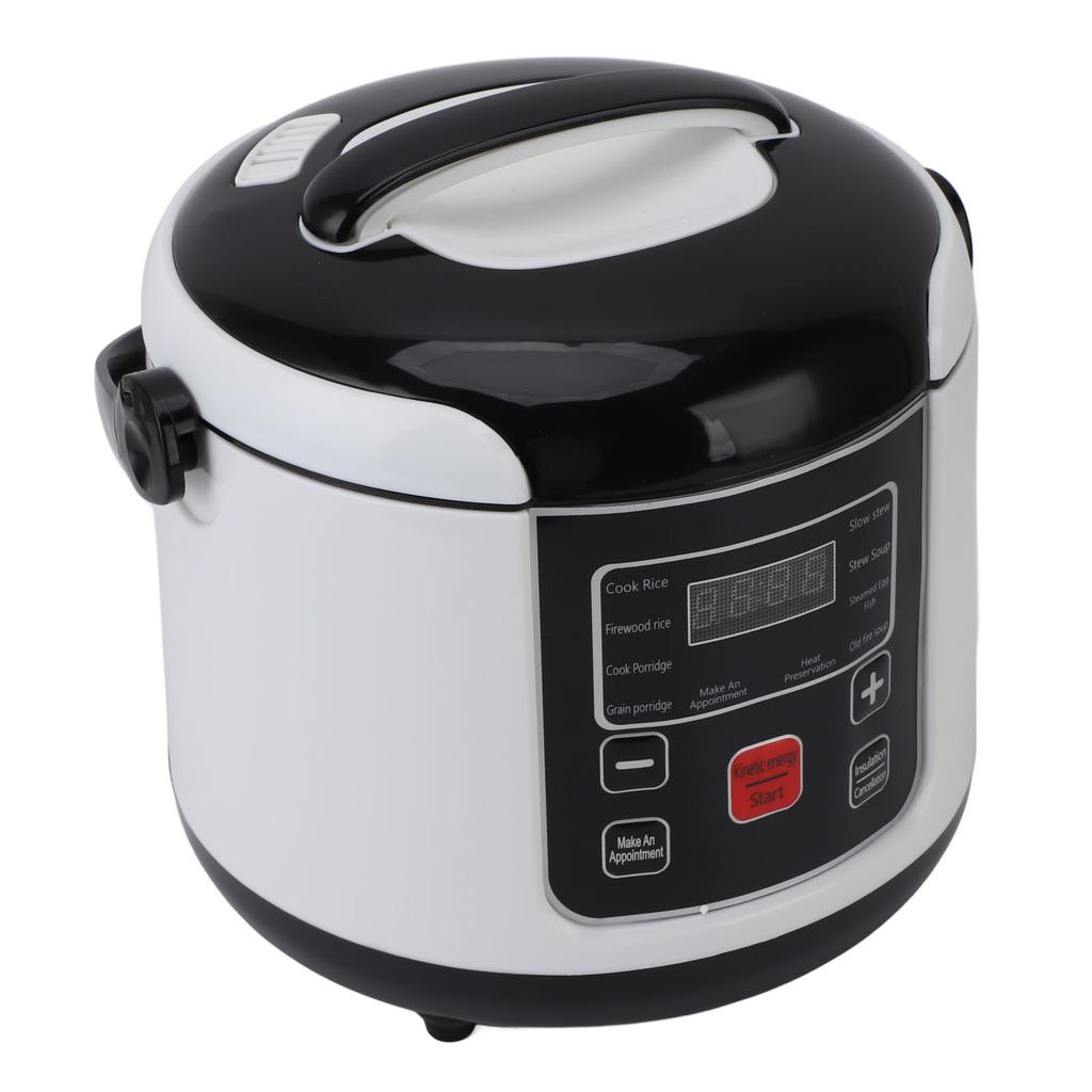 Автомобильная рисоварка 2 л портативная устойчивая к пригоранию многофункциональная мини-рисоварка с внутренней корзиной для приготовления на пару