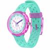 Flik Flak Kids' Watch Fizz In Mint FCNP003, Green