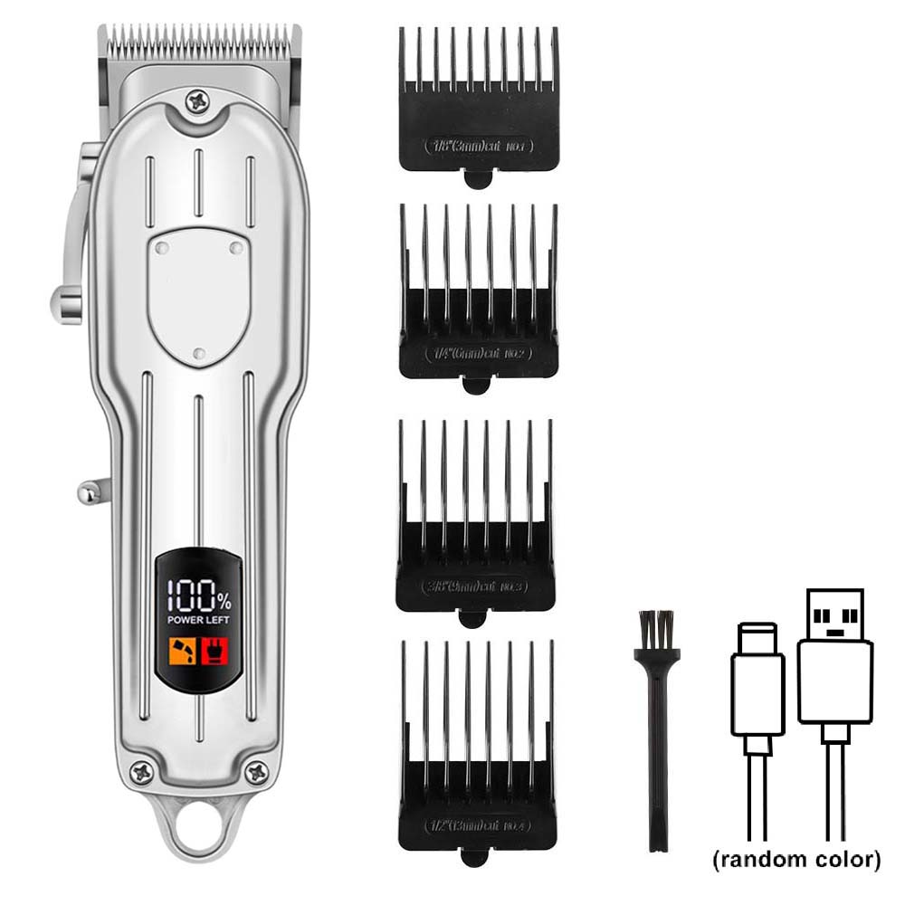 Professional Hair Clippers/Hair Trimmer/Beard Shaver for Men - Cordless Barber Clipper Hair Cutting Kit, Haircut Grooming Kit