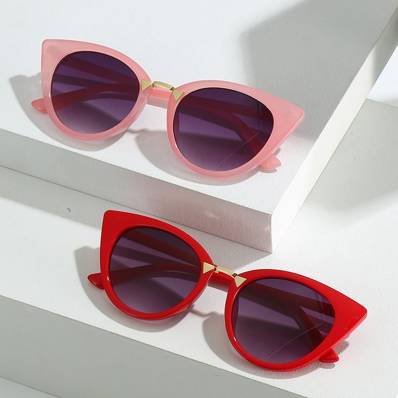 Солнцезащитные очки «кошачий глаз», Персонализированные уличные очки, Цветные солнцезащитные очки Uv400 для женщин