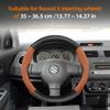 Для SUZUKI Замша Углеродное волокно ПУ Кожа Рулевое колесо Чехол Подходит Swift Sport Аксессуары Sx4 Grand Vitara Jimny Solio Hustler
