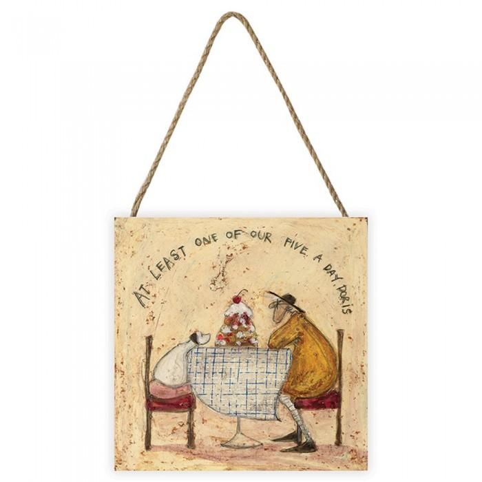 Sam Toft По крайней мере один из наших пяти в день Дорис Деревянный блок