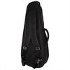 KIWAYA KLC-Con/BK Concert-Size Ukulele Light Case (Compatible with Long Necks, Durable and Lightweight, with Retractable Shoulder Strap)