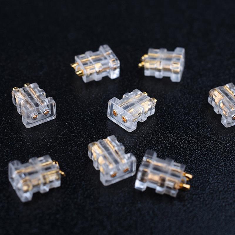 2 шт. 0,78 Двойной штырь 1964 Гнездо Женский Diy Custom High-End Кабель для наушников Аксессуары Штыревой штекер