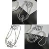 Pvc Long Crossbody Phone Lanyard With Crystal Beads And Bow For Women And Men