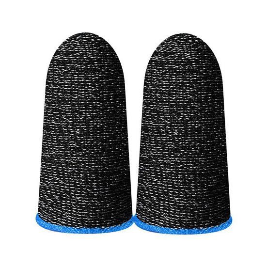 1 пара дышащих ультратонких игровых накладок на пальцы, универсальные накладки на кончики пальцев для контроллера, перчатки для большого пальца