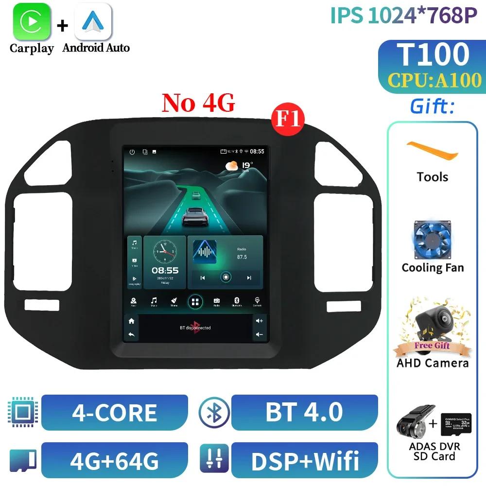 9,7 дюйма для Mitsubishi Pajero V73 2008 Автомобильный радиоприемник Навигация для автомобиля Мультимедиа Видеоплеер Навигация 4G GPS Android Экран GPS