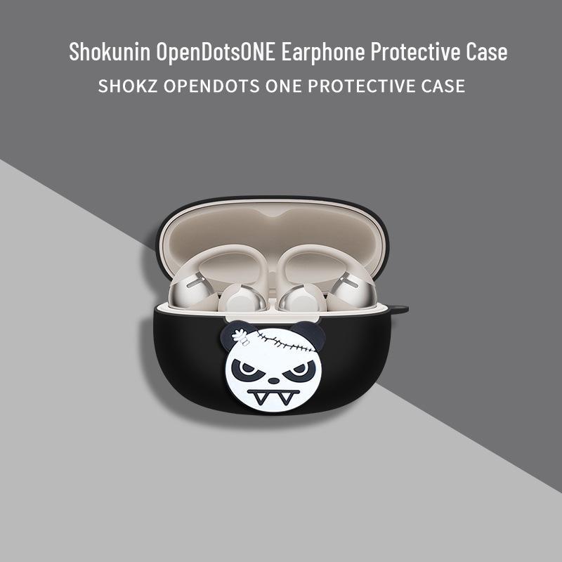 Applicable Shokz OpenDots ONE Bluetooth Earbuds Case with Shokz E310 Dynamic Titanium Ring Protective Shell