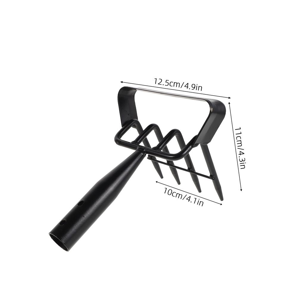 Heavy Duty Manganese Steel Garden Weeding Rake Multi Function Hoe Cultivator Tool for Effortless Weed Removal Digging Planting