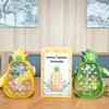 Creative Cute Pineapple Straw Plastic Water Bottle Portable Strap Children's Outdoor Sports Water Bottle