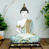 Новейшая полирезиновая статуэтка сидящего Будды, предмет интерьера, декорация, подарок