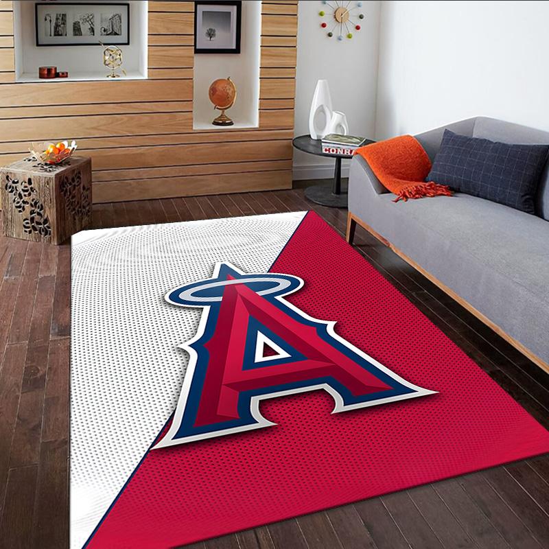 Angeles Angels Logo Carpet, Kitchen Rugs, Yoga Mat, Non-Slip Mats, Rug for Bathroom, Living Room bedroom, Camping Rugs Christmas Gift