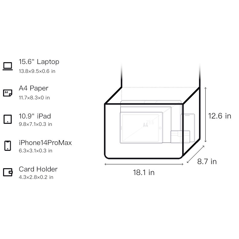 New PUMA Polyurethane Crossbody Bag, Shoulder Bag Unisex Black 079428-01