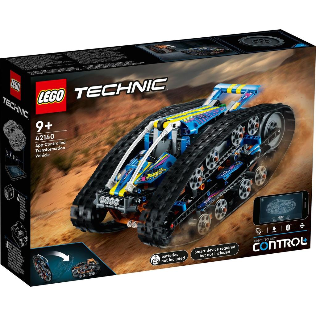 LEGO Technic Transformation Car Gift 42140 Toy Block Подарок на день рождения STEM Образовательный автомобиль Автомобиль Мальчики Возраст (Управление приложениями) 9+