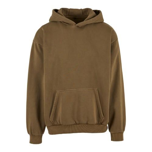 Build Your Brand Men's Vintage Heavyweight Hoodie