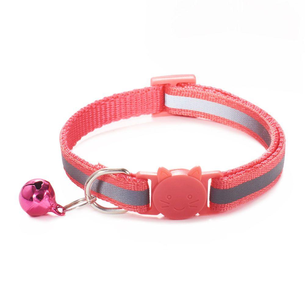 New Breakaway Adjustable Kitten Safety Quick Release Cat Collar Reflective