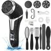 Electric Foot Pedicure Tool Set with Dust Collector LCD Display Safe Dead Skin Remover for Adult Home Foot Care