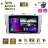 2Din Android Car Radio for Toyota Avensis 3 2008-2015 Multimedia Carplay WIFI Head Unit Stereo Navigation 2+32GB